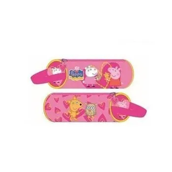 

Pencil pouch Cylindrical Peppa Pig 20 cm.