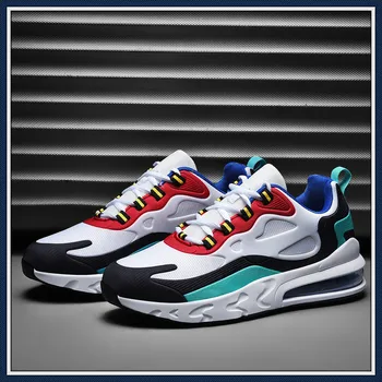 

New Running Shoes Men Sneakers Breathable Air Cushion Fitness Sneakers Women Gym Trainers Outdoor Sport Shoes Max Size 46