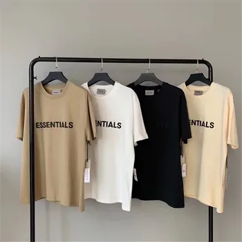 

Oversize FOG Essentials T-Shirt Men Women 1:1 Top Quality Summer Style Tee Summer Cotton Hip-Hop Essentials T shirt