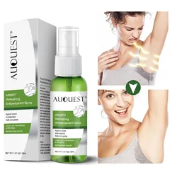 AUQUEST Underarm Deodorant Spray Removal Odor Body Care Lasting Refreshing Antipersiprant Lasting Aroma Spray For Women Man 30g