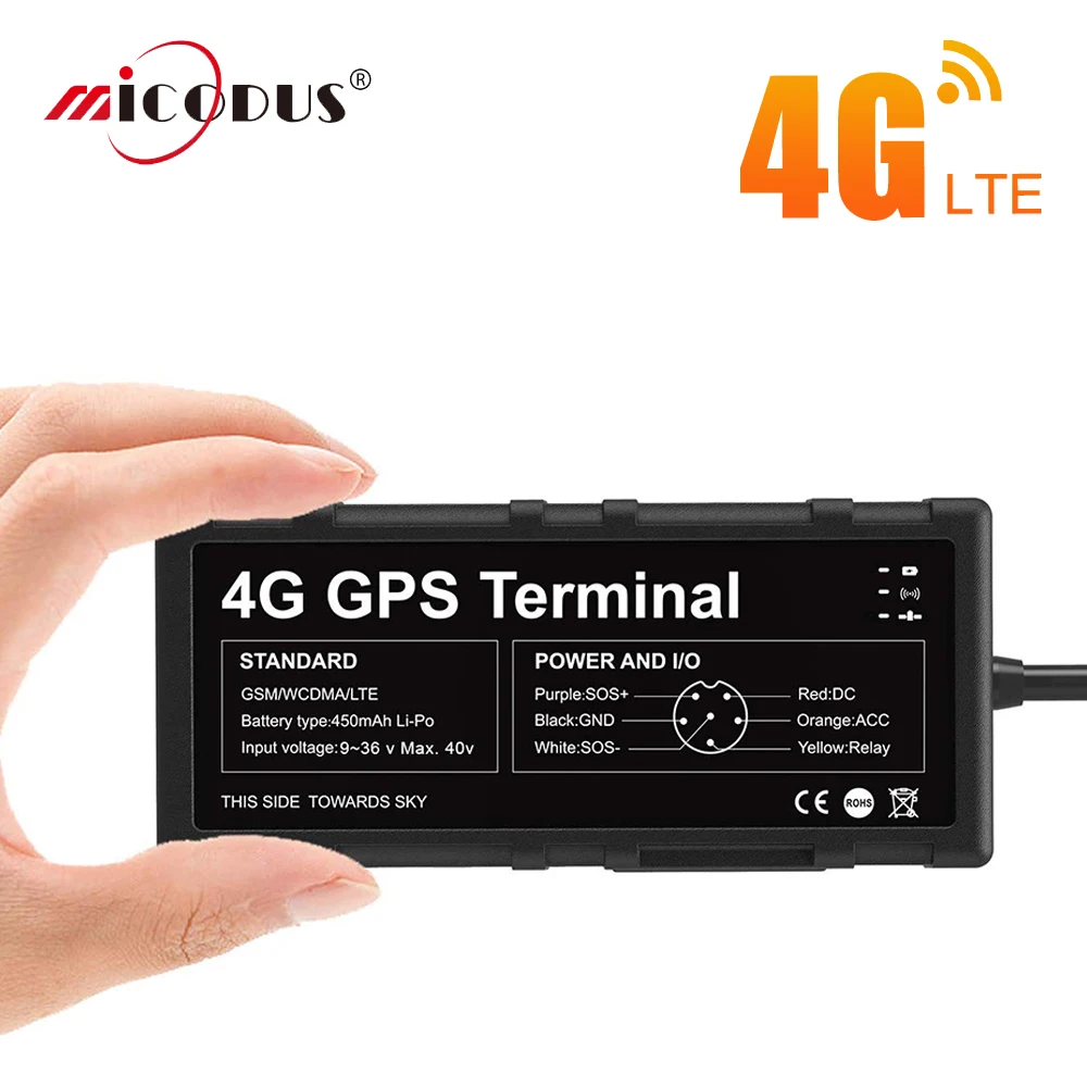 4G GPS Tracker Car WIFI Hotspot GPS Rastreador GV40 Remotely Cut Resume