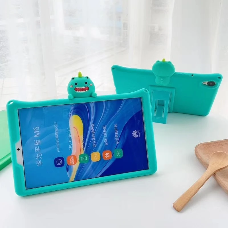 Милый мультяшный Мягкий силиконовый чехол для планшета HUAWEI MatePad Pro 10 8 MRX W09 AL09