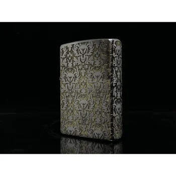 

Zippo 200 chrome custom Skull