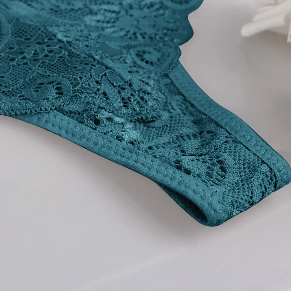 Fashion Delicate Women Translucent Underwear Sheer Lace Tank Lace Sexy Underpant Put your body in a totally relaxed status