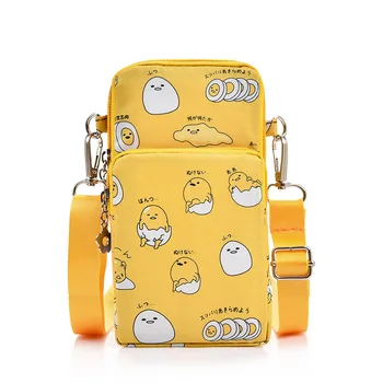 

Cartoon Gudetama Mini Crossbody Bags for Women Phone Bag Small Female Shoulder Handbags Wallets