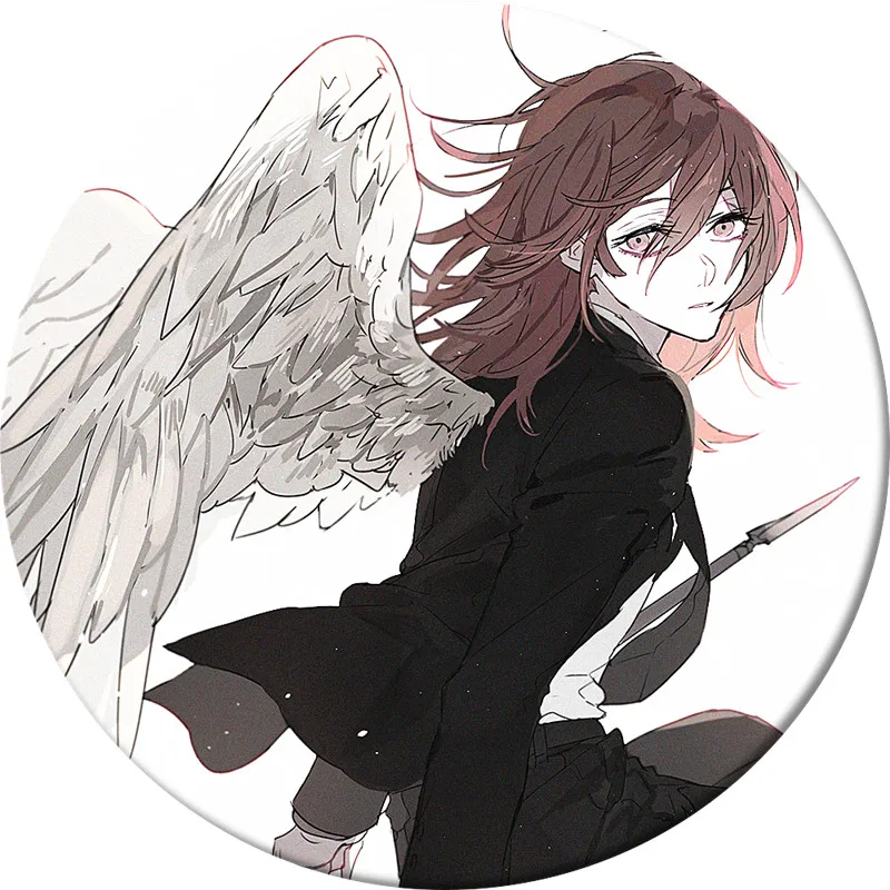 Anime Chainsaw Man Badge Makima Brooch Pin Cosplay Badges For Cloth Backpack Cosplay Anime Accessories