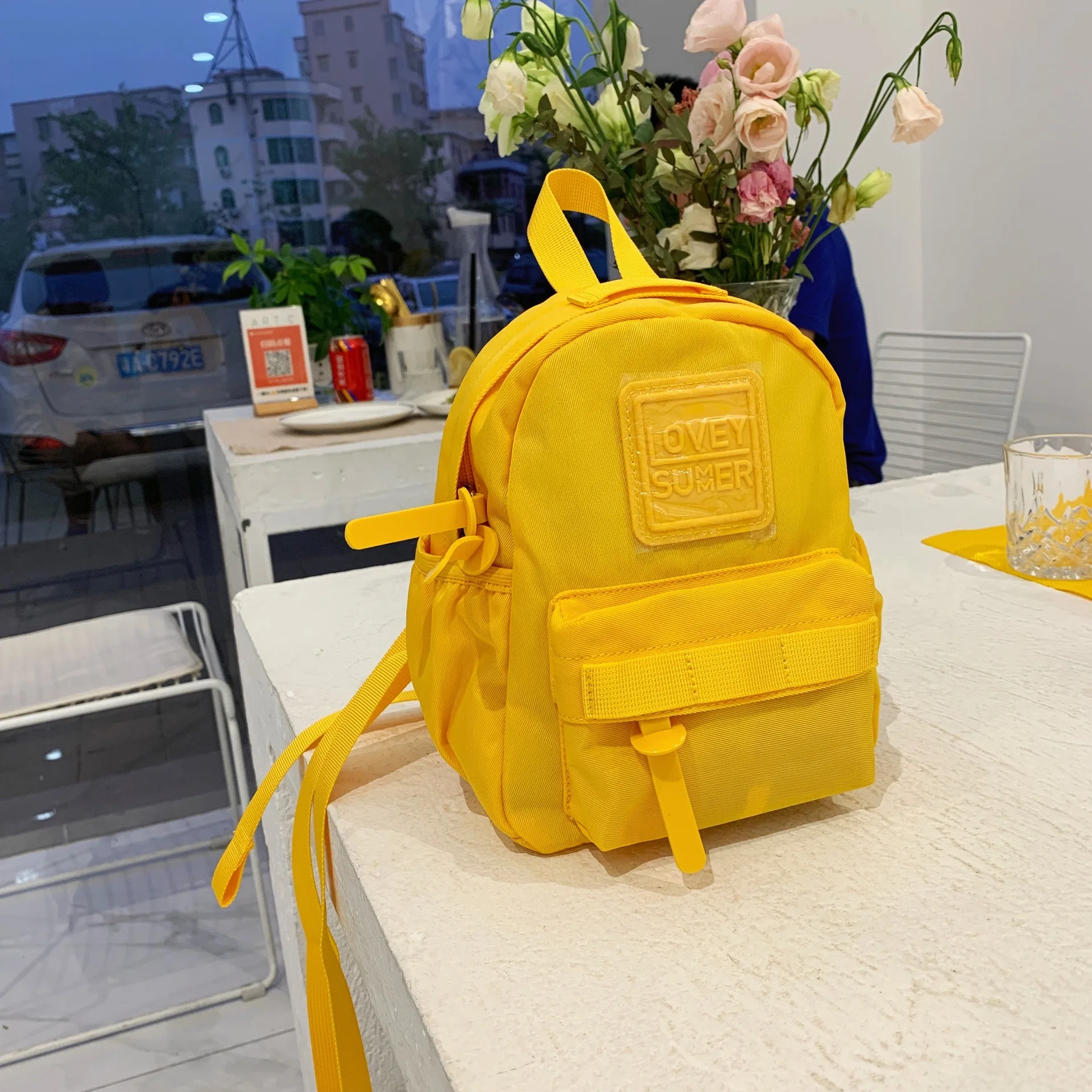 Mini mochila de moda para mujer, pequeña, suave, para niñas, bolso escolar ins, Japón, XS