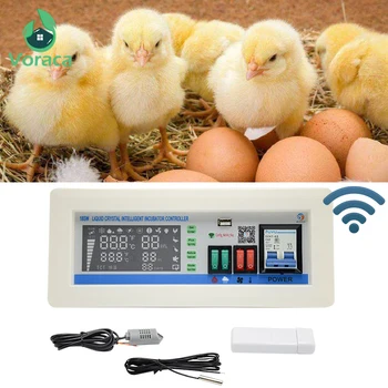 

Wifi Remote Egg Incubator Controller XM-18SW Temperature Humidity Hatching Thermostat Farm Poultry Tool App System Hygrostat