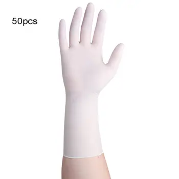 

50pcs Waterproof Disposable Washing Cleaning Nitrile Gloves Work Safety Gloves Household Food Glove DropShip