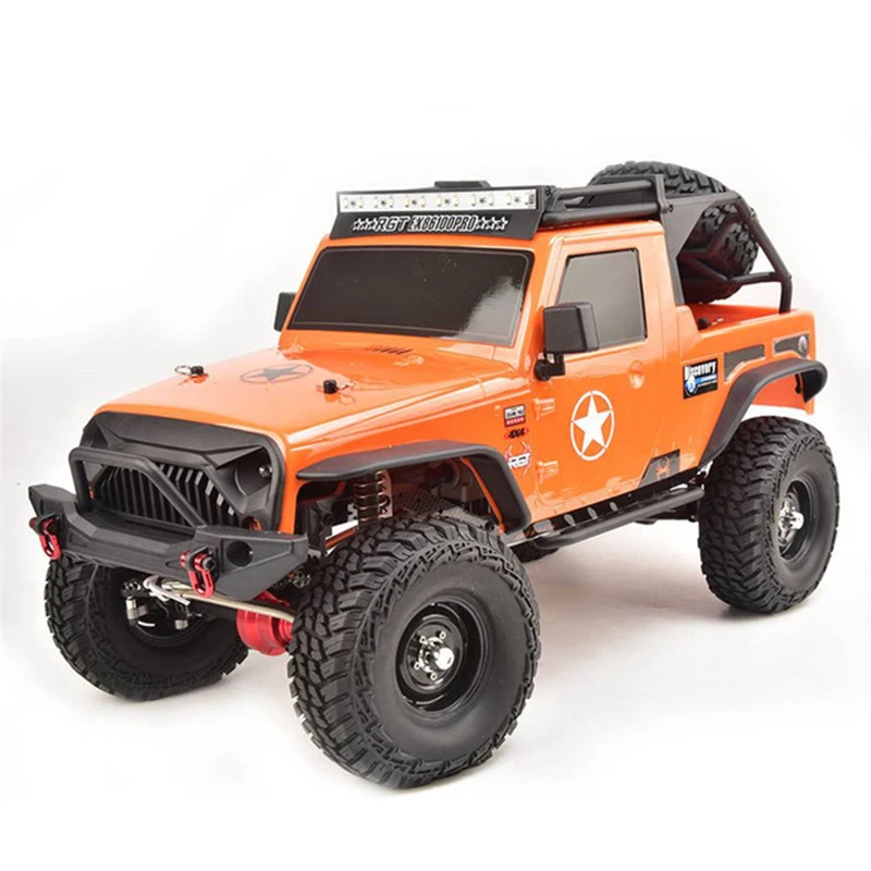 

EX86100 PRO Kit 1/10 2.4G 4WD RC Car Electric Climbing Rock Crawler without Electronic Parts RC Car Outdoor Toys Vehicle Toy