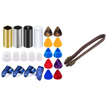 

Ukraine Ukulele Wall Rope Ukraine Back Strap Guitar Strap Fixator with 10 Pieces Guitar Picks