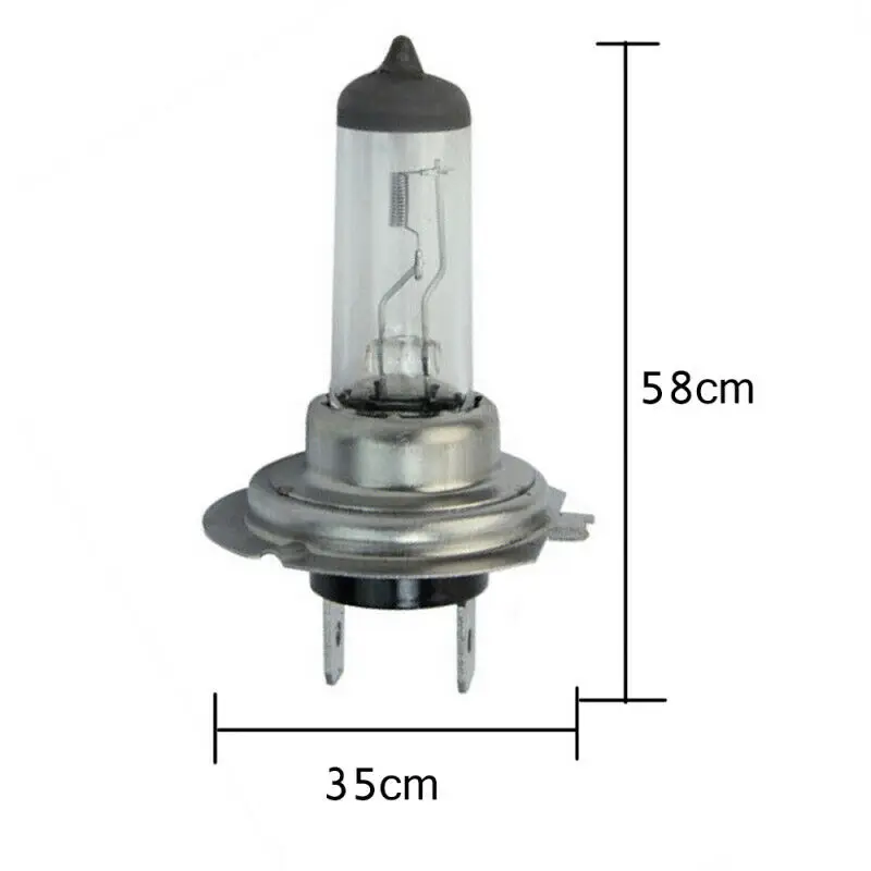 12V Автомобильные фары 3200-3500 К Высокая/ближнего и дальнего света лампы Набор Запчасти аксессуары 10 шт