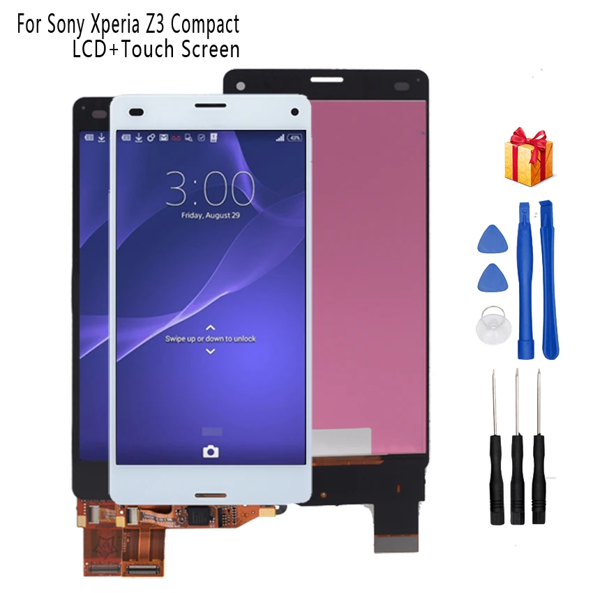 Для SONY Xperia Z3 Compact Mini D5803 D5833 дигитайзер для ЖК-дисплей бесплатные инструменты |