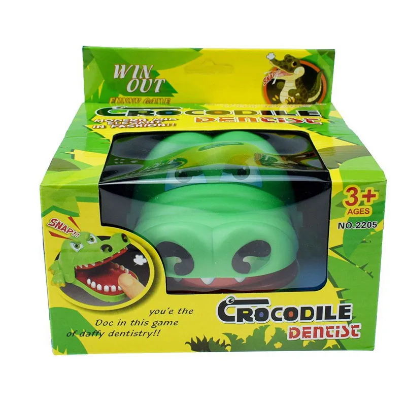 Размер L кусать крокодил стоматолога Счастливый монстр шутка гаджеты Вечерние игры путешествия для детей взрослых семья Хэллоуин игрушка игра