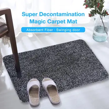 

Magic Carpet Mat PVC Non-slip Super Absorbant Door Mat Washable Microfibre Purifying Home Bathroom Kids Pet Mat