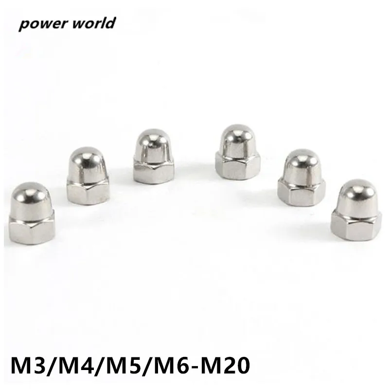 M3/M4/M5/M6 M20 нержавеющая сталь DIN1587 желудь гайки расширительный винт украшает