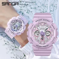 Women Men Watch Sports Dual Display 50M Waterproof Digital Wrist Watch For Male Female Clock relogio feminino High Quality 2025