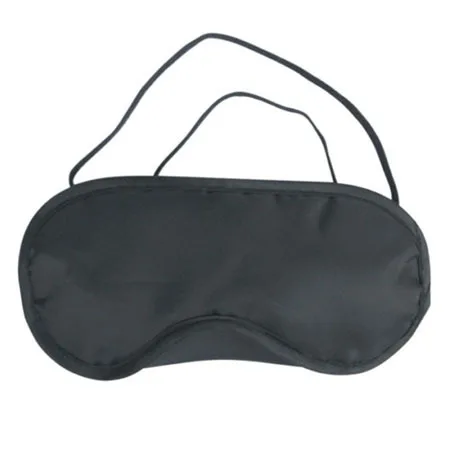 Manufacturers Eye Patch Lunch Break Gold Crowns Eyeshade Black Polyester Fabrics Eye Patch JHG-808 Eyeshade
