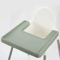 Food Grade Washable Silicone Mat Baby Feeding Placemat High Chair Tray table Mat Silicone placemat