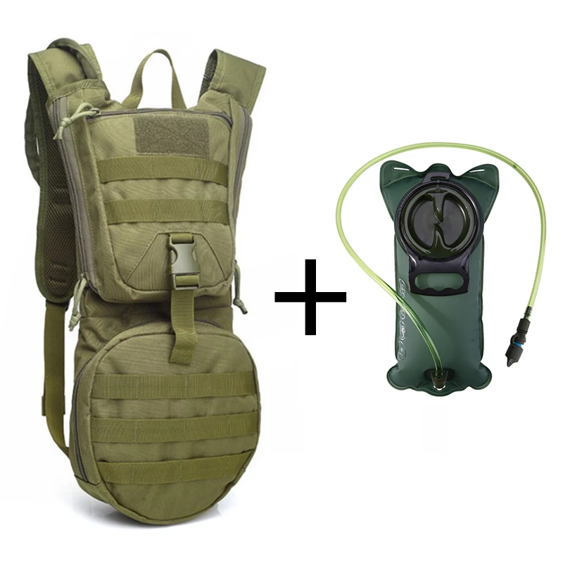 Розовый 3L Открытый Рюкзак Molle военный тактический гидратор сумка Велоспорт воды мешок Кемпинг Туризм нейлоновая сумка SA-8 - Цвет: Розовый