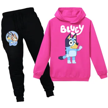 

Children Boys Clothing Set Kids Boutique Clothes Cartoon Sweatshirt Hoodie Girls Top+Trousers Two Piece Kids Autumn Outfits