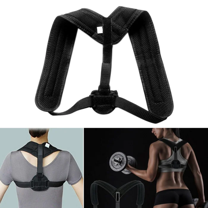 Унисекс Регулируемый горбатый ремень горбатый правильный ремень держит отличную линию тела человек A7