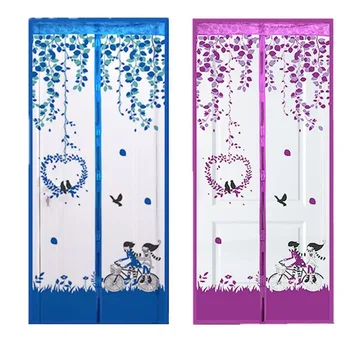 

Magnetic mosquito net door net Anti fly insect mosquito door screen Anti-Mosquito Magnetic curtain mesh for door Hands-free