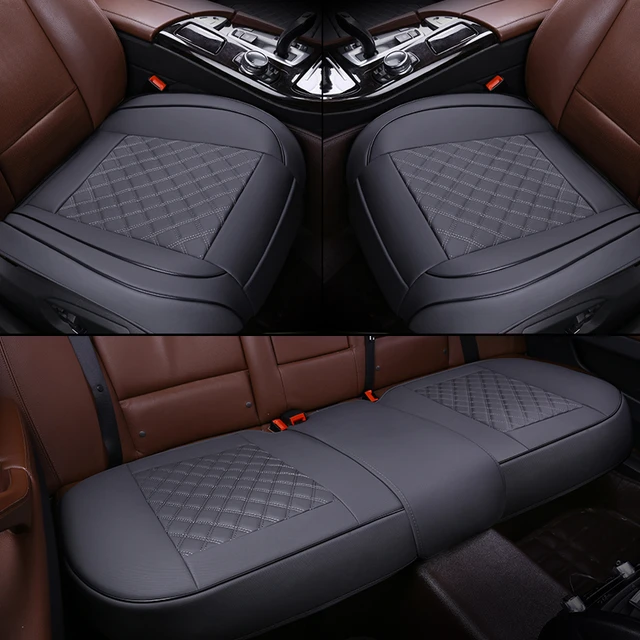 Housse de siège de voiture universelle, en cuir PU, pour automobile,  protection des sièges avant et arrière, accessoires d'intérieur - AliExpress