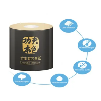 

2020 White Toilet Paper Toilet Roll Tissue Roll Pack Of 10 Paper Towels Tissue Household Toilet paper toilet tissue paper 2020