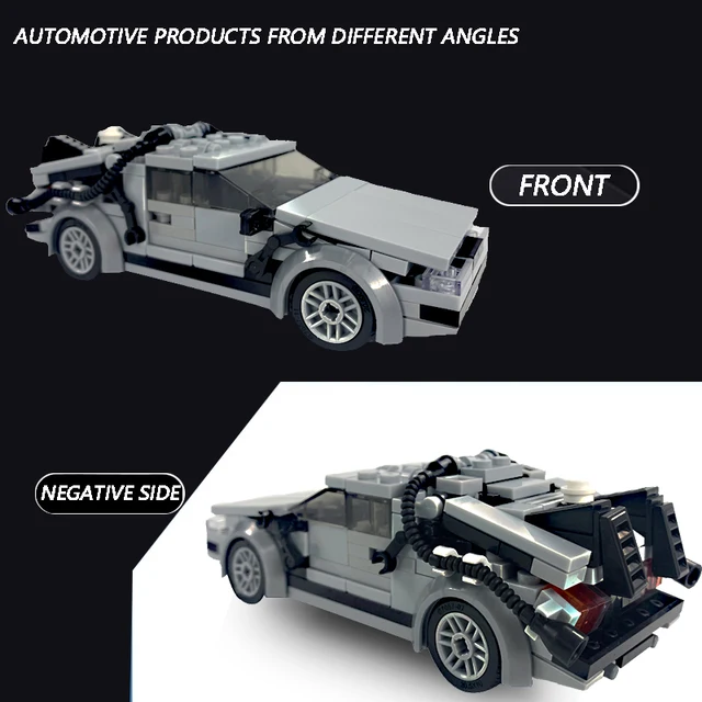 Lego Back Future Delorean Time Machine Set 10300  Lego Back Future Delorean  2022 - Blocks - Aliexpress