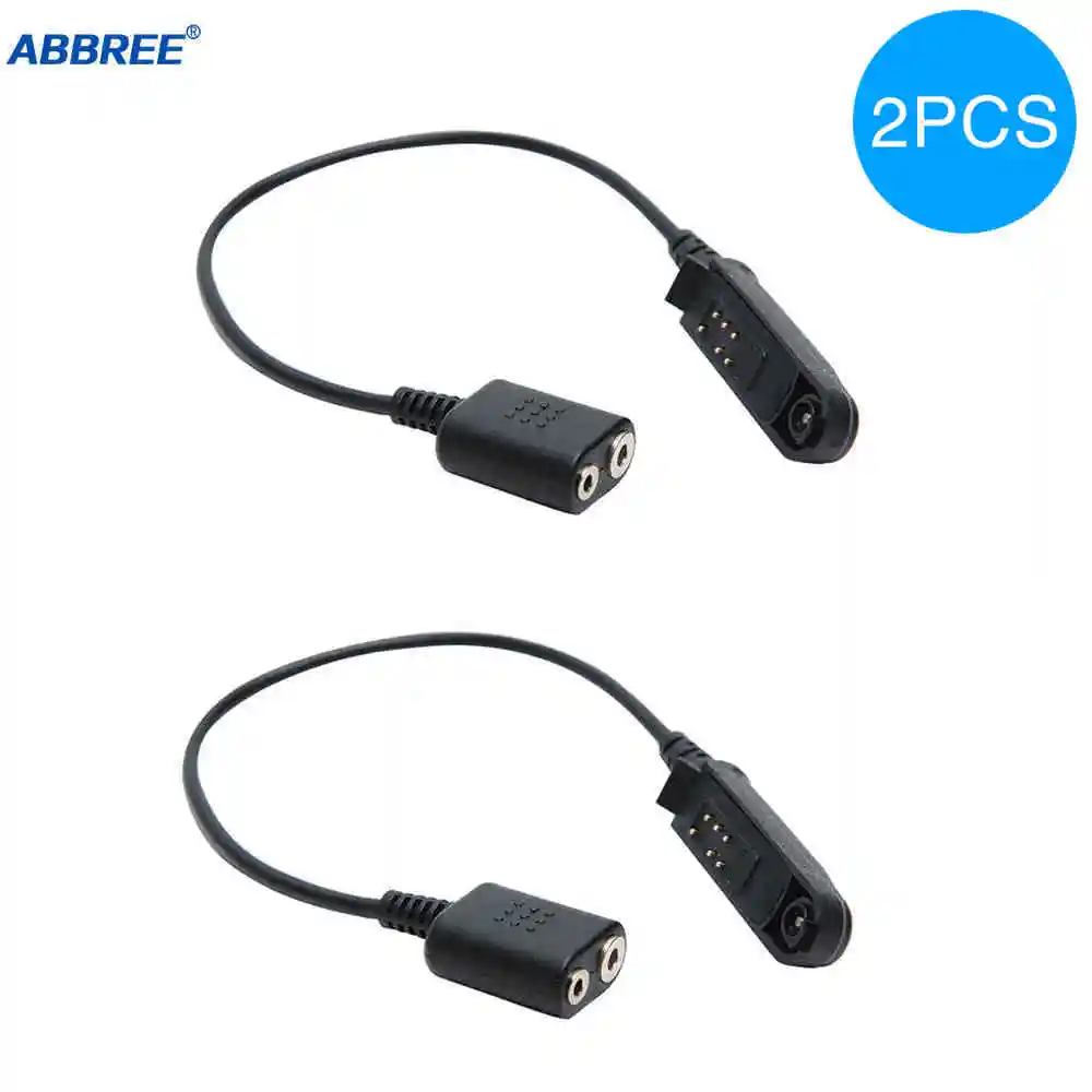 Аудиокабель-адаптер для Baofeng UV-XR UV-9R Plus UV-5R BF-888S UV-82 UV-S9 рации гарнитуры динамика
