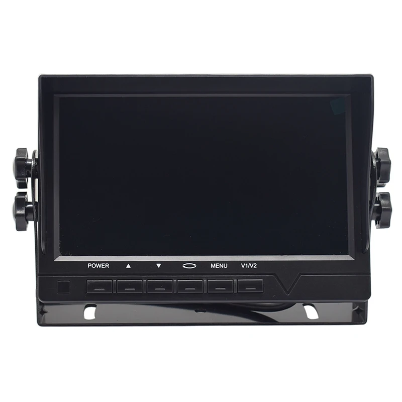 7 дюймов TFT ЖК-дисплей проводной автомобильный монитор HD Дисплей AV1 VGA зеркало заднего вида для парковки Системы мониторов
