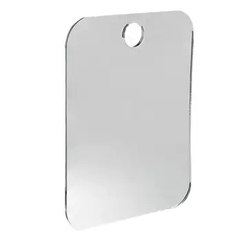 

Anti Fog Shower Mirror Bathroom Fogless Fog Free Mirror Washroom Travel Bathroom Accessories Rectangle No Fog Man Shaving Mirro