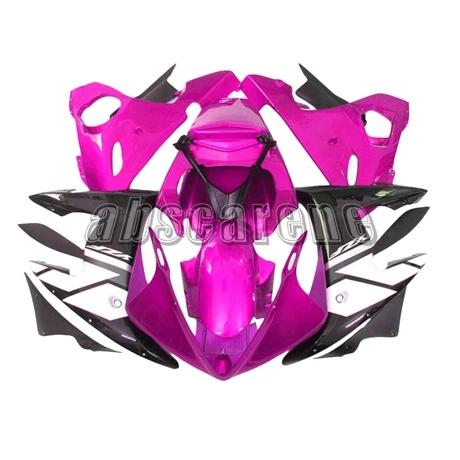 Полный набор обтекателей для Yamaha YZF600 R6 2003 2004 2005 YZF R6 03 04 05 ABS Пластик литой мотоциклетный Обтекатели фиолетовый, черный
