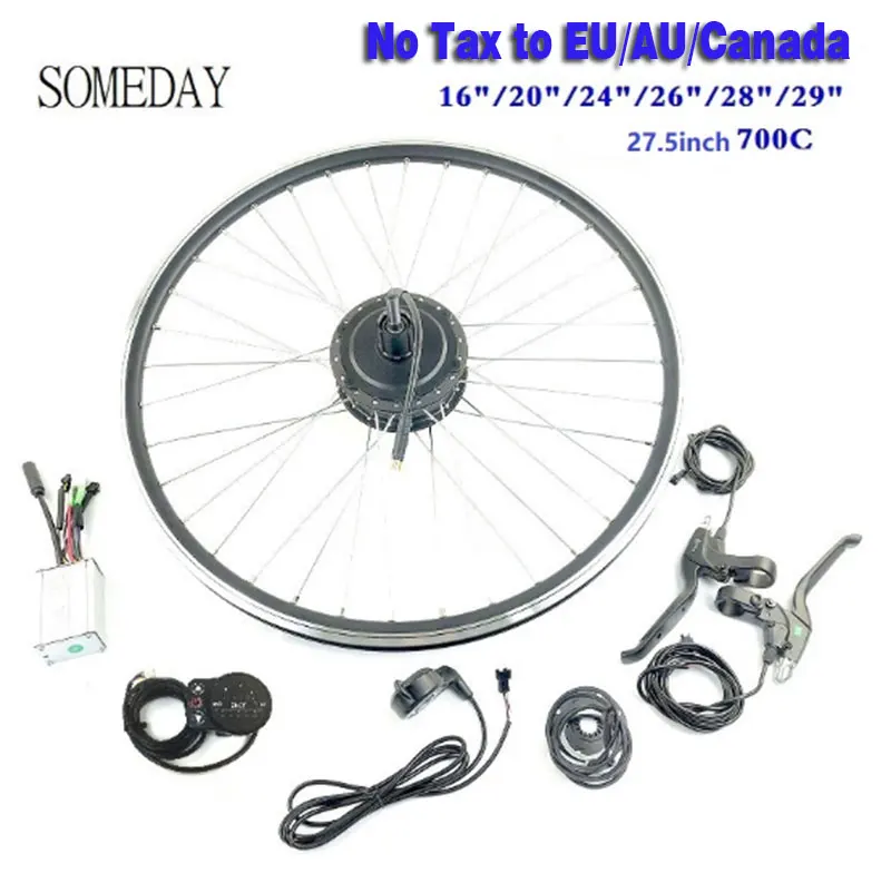 Комплект для переоборудования электрического велосипеда с LED900S задняя часть 36V500W