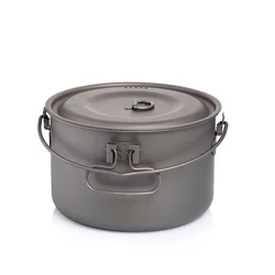 Widesea Titanium Outdoor Cooking Pot and Tableware Set (2900ml)
