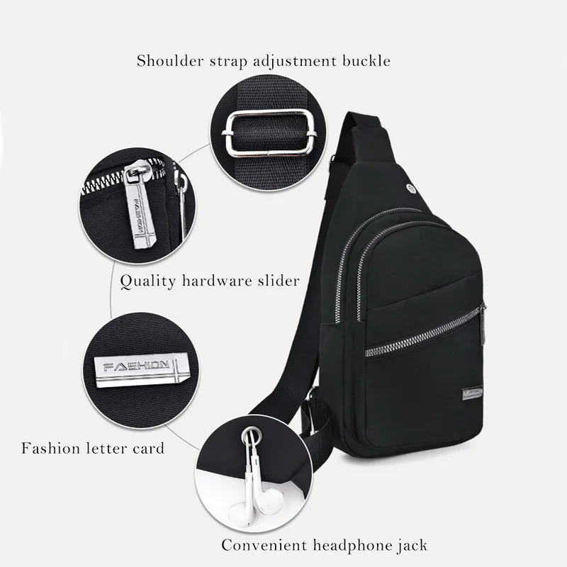 MoneRffi мужские водонепроницаемые сумки модные уличные мужские сумки через плечо с интерфейсом модные спортивные сумки противоугонные