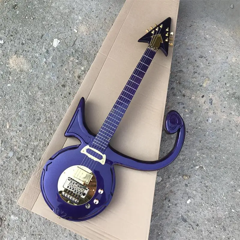 Modelo de sitmbolo de amor de guitarra Electrica Prince todos los colores disponibles cuerpo de caoba de arce con cuello de arce