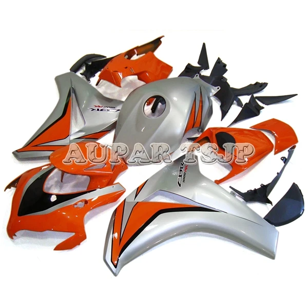 Оранжевый Серебряный мотоцикл рамы кузова для Honda CBR1000RR 2008 2009 2010 2011 CBR 1000RR 08 09 10 11 мотоциклетная нательная защита комплект капоты