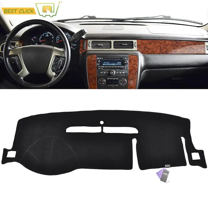 Dash Mat Dash Mat Per Gmc Yukon Sierra Chevrolet Bano Tahoe Valanga Silverado 2007-2013 Dashboard Cover Dash Board Cover