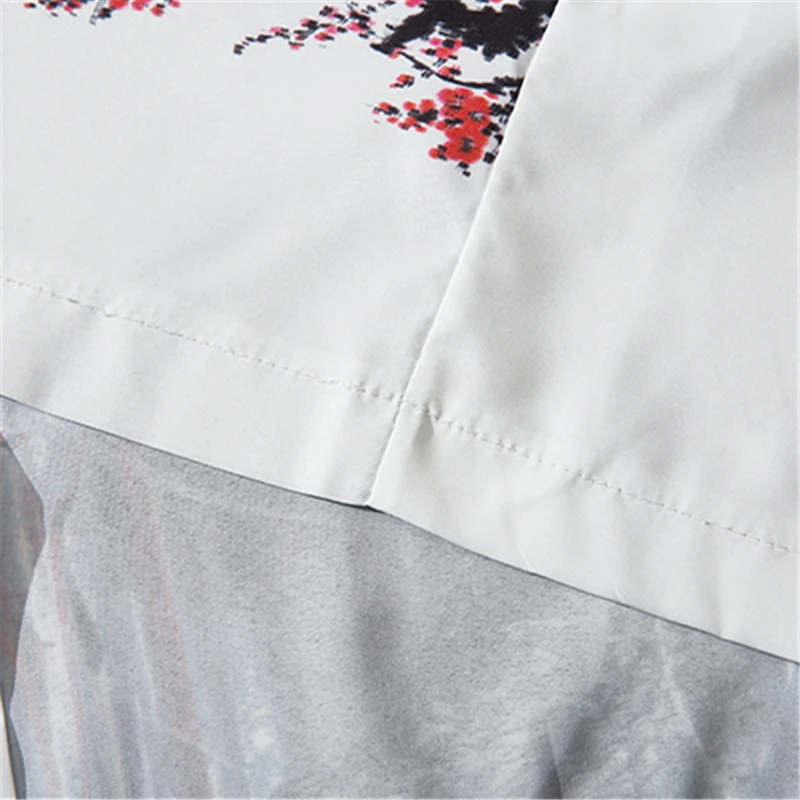Bebovizi Men Women White Kimonos Japanese Clothes Kimono Cardigan Cosplay Mens Yukata Female Summer Casual Beach Shirt Blouse