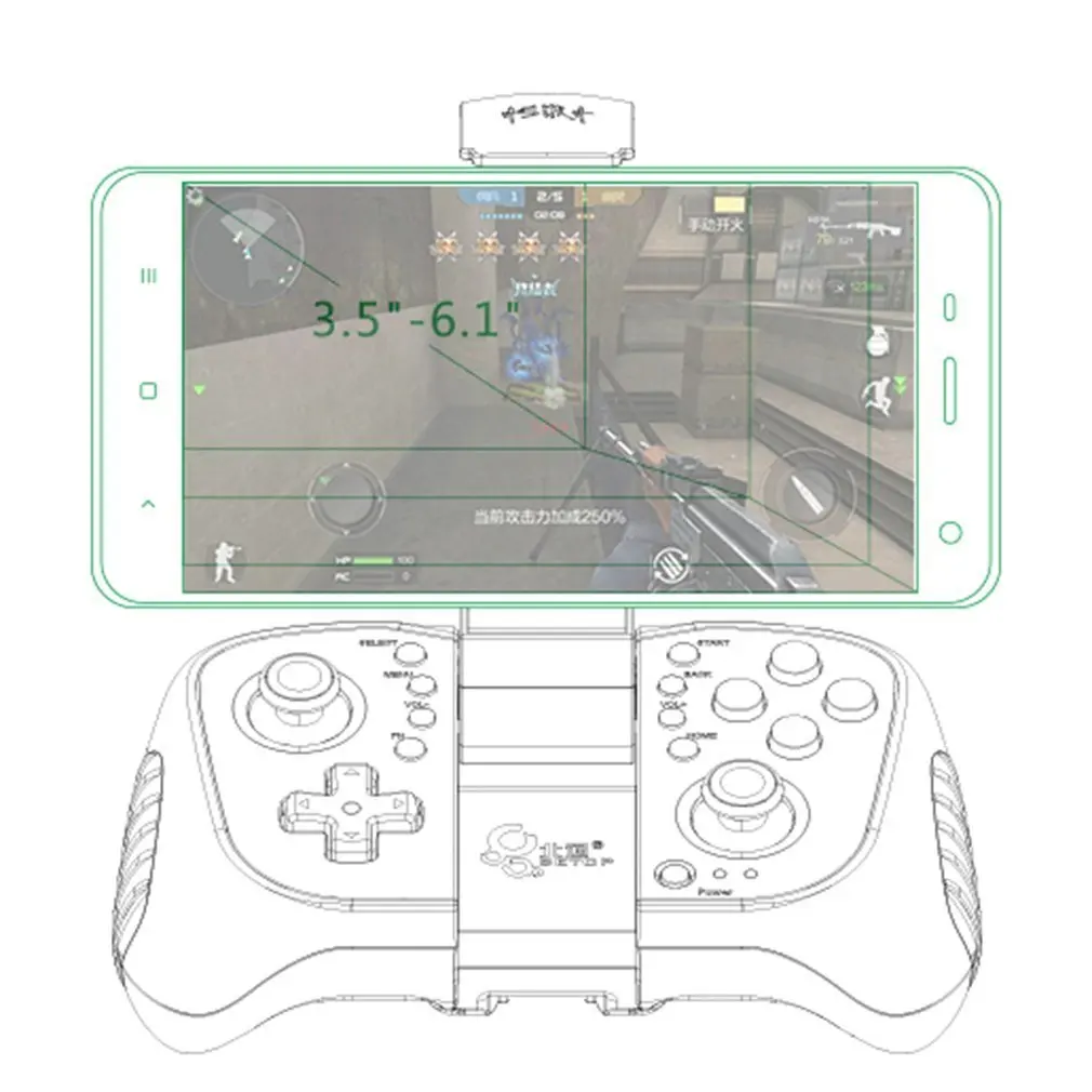 BETOP AX1 USB Bluetooth двойная вибрация беспроводной геймпад джойстик игровой контроллер ручка игры для ПК для PS3 для Android