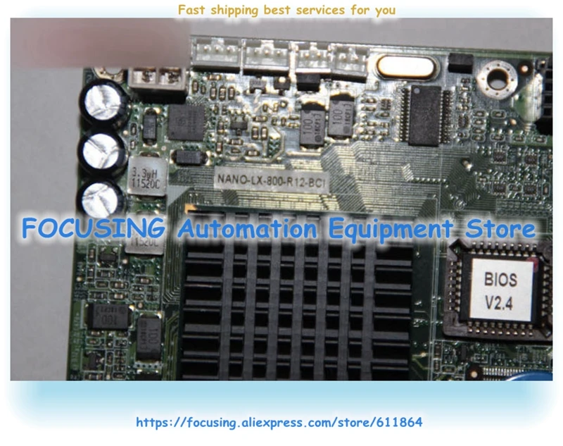 Оригинальный NA NO-LX-800-R12-BCI REV: 1,2 Промышленная материнская плата