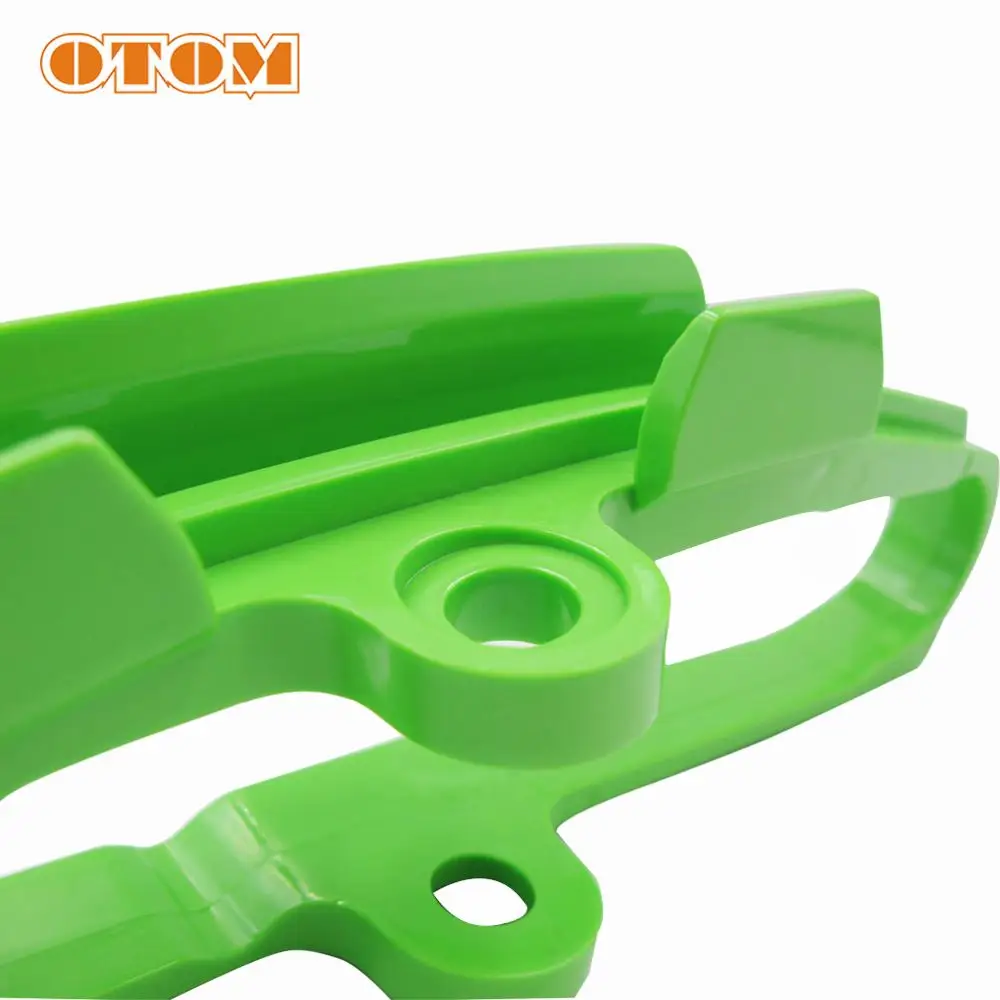 OTOM мотоцикл Зеленая Цепь слайдер направляющий маятник для KAWASAKI KX250F KXF 250 KX450F KXF 450 внедорожный мотокросса плоская вилка Резина