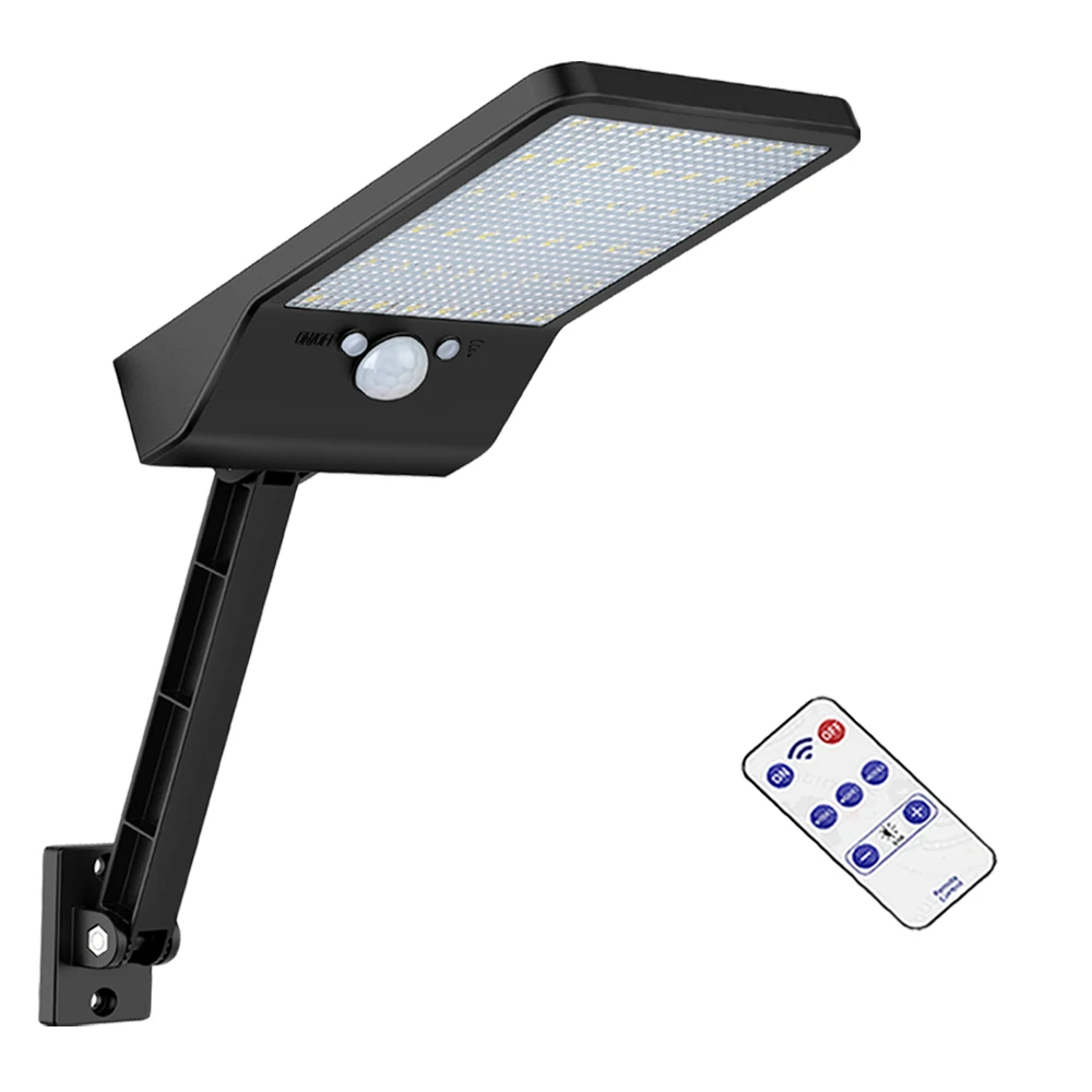 KDL Led-Солнечный-Ярд-путь-свет сад-безопасность-лампа мощность-датчик движения пульт дистанционного управления открытый водонепроницаемый Ip65 Rotable& 4