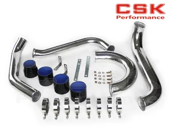 

Aluminum Intercooler Piping Kit for SUPRA MK4 MK JZA80 TURBO 2JZ GTE + SILICONE HOSE BLACK
