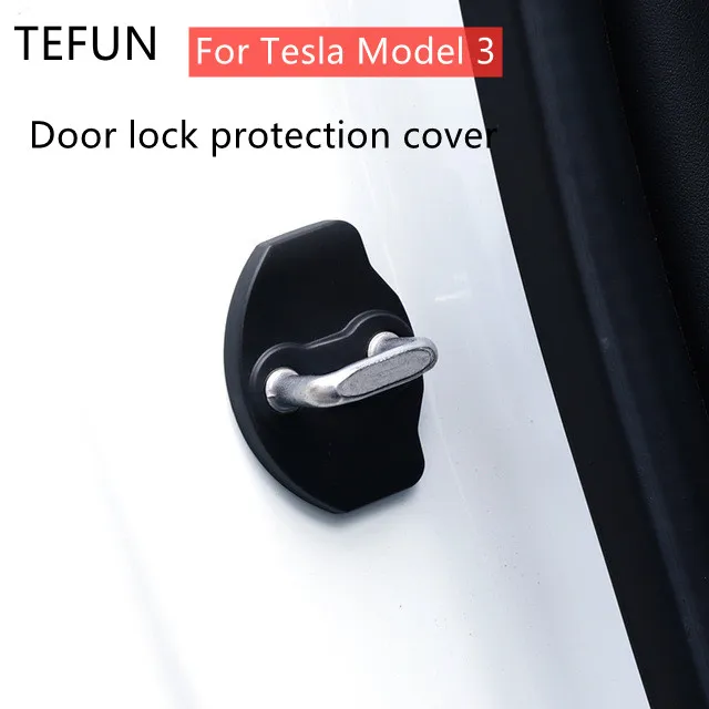 Для Tesla Model 3 X Y защита для дверного замка чехол с защитой от ржавчины аксессуары