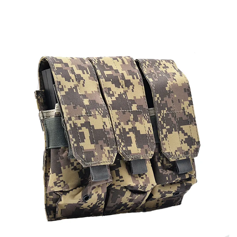 Военная Сумка MOLLE Triple M4/M16 5 56. 223 AK AR15 сумка для магазина тактическая винтовка