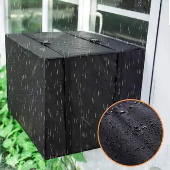 

Air Conditioner Anti-Snow Air conditioner Outdoor Unit Accessories Canvas waterproof Cover With 2 Adjustable straps