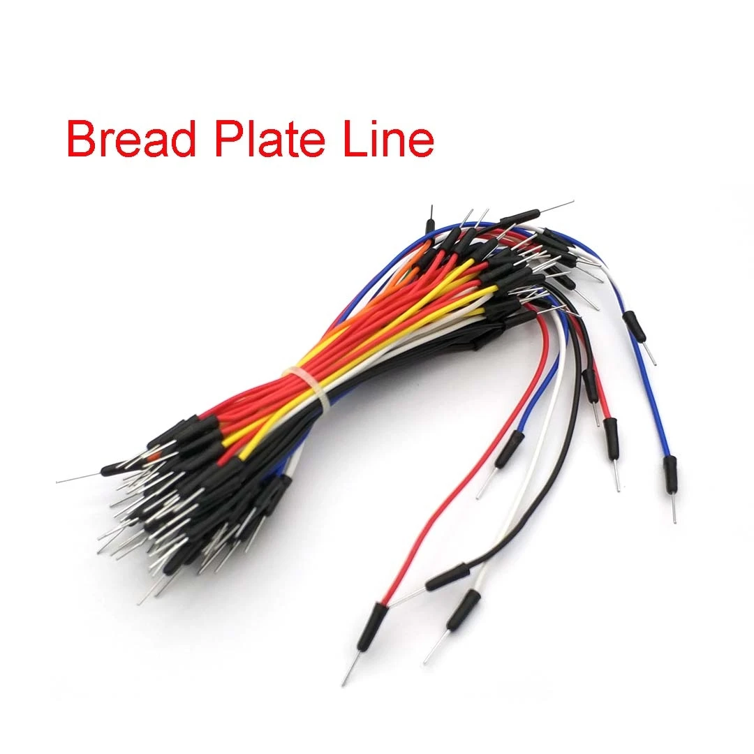 

65pcs/Lot New Solderless Flexible Breadboard Jumper Wires Cables Bread Plate Line